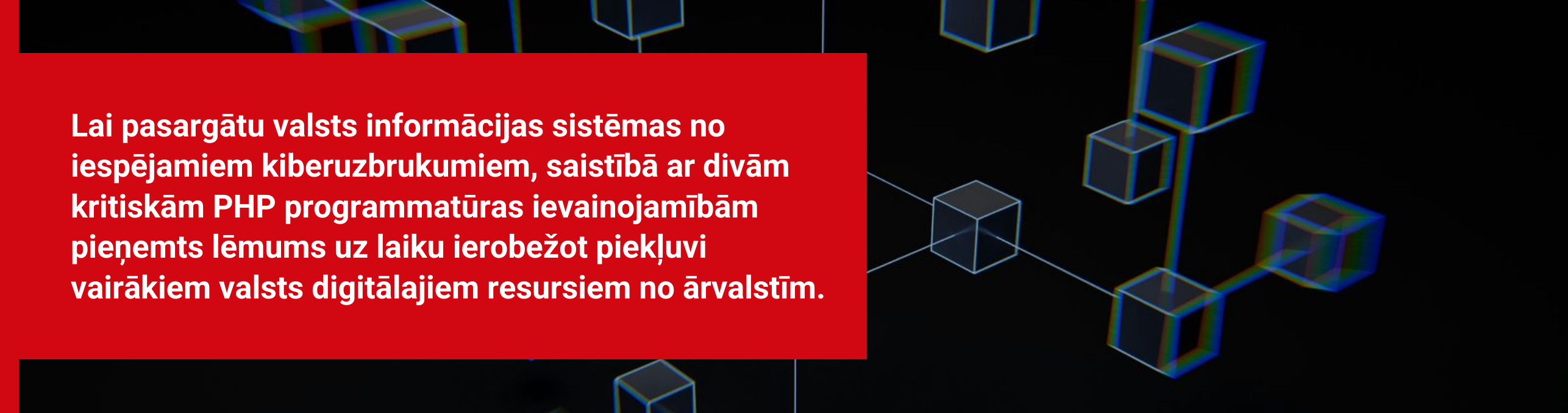 Attēlā informatīvs teksta izcēlums